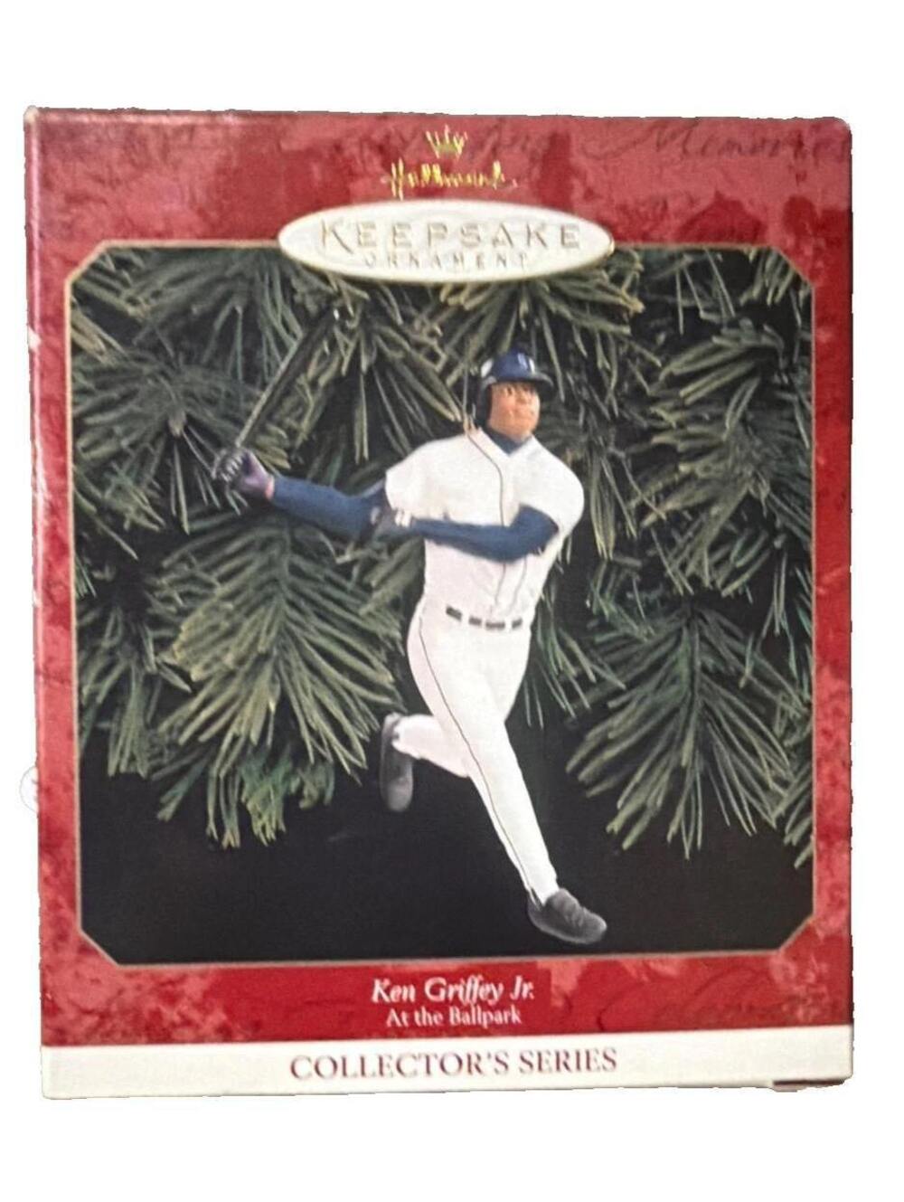 Hallmark Keepsake Ken Griffey Jr At the Ballpark Ornament 1999 Collector Series